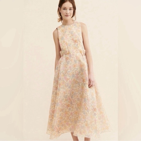 Selkie Puffy Pinafore Dress Medium